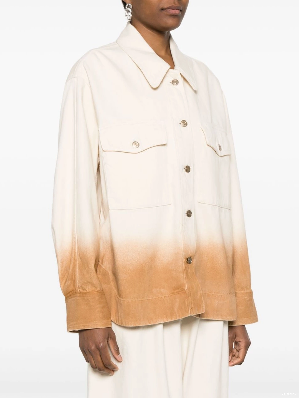 Affordable Hues Alanui Women shirt Bright denim 0705